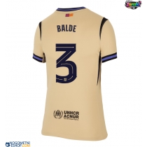 Ženski Nogometni dresi Barcelona Alejandro Balde #3 Gostujoči 2025-26 Kratek Rokav